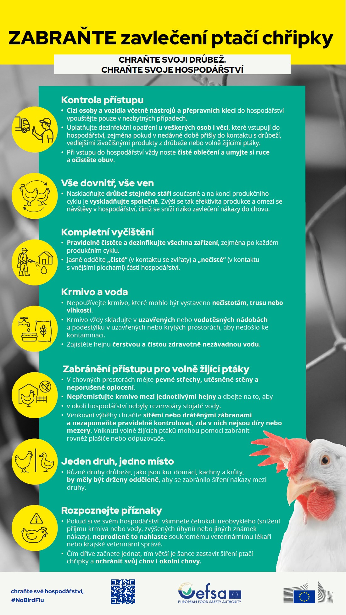 Chraňte drůbež