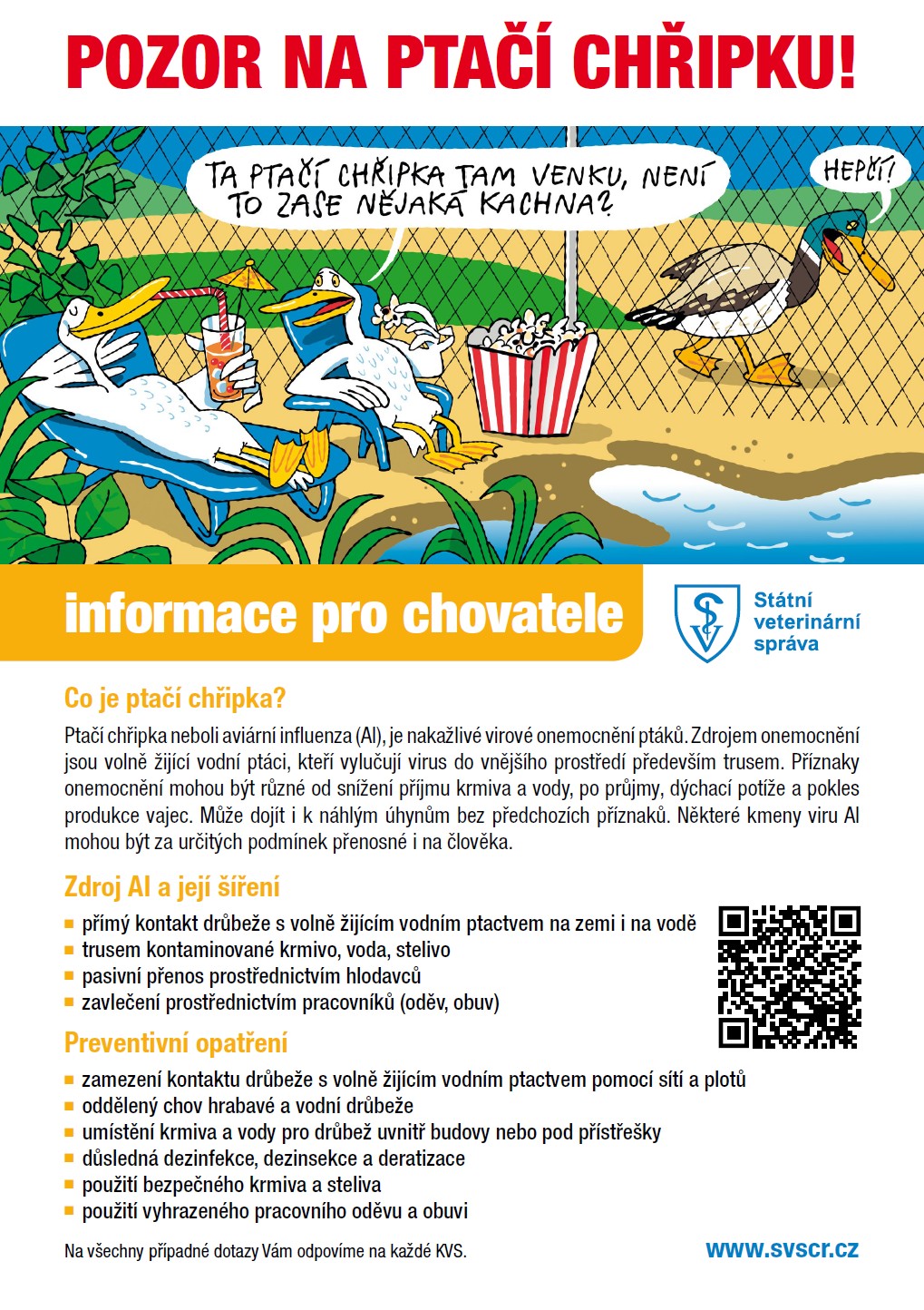 Informace pro chovatele