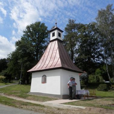 Svěcení kapličky Sv. Jana Nepomuckého